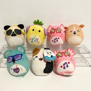 2023 2025 McDonald's Canada Squishmallows Happy Meal 7 Plush Toys Squishmallow